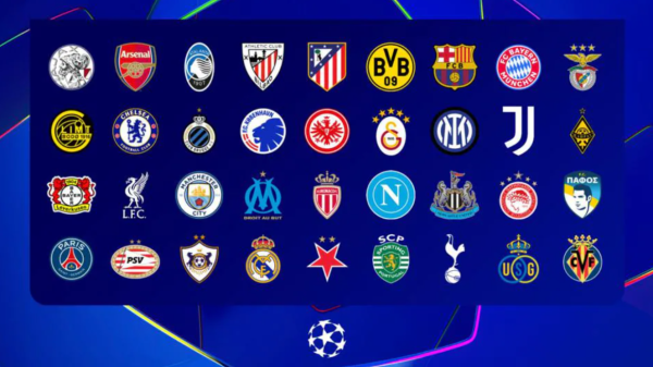 欧冠首轮第三比赛日裁判：德国名哨吹曼城，瑞士东说念主公法巴萨