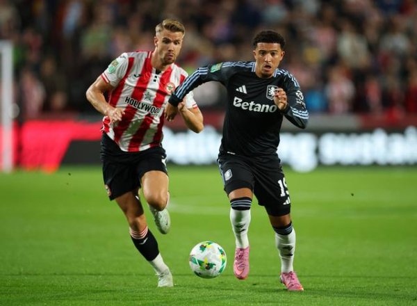 曼晚：桑乔完成维拉首秀，B费、拉什福德、林加德等球员纷繁点赞