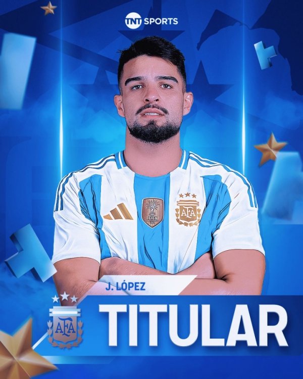 高中锋来了！身高190的何塞-洛佩斯阿根廷首秀出色，助攻麦卡破门