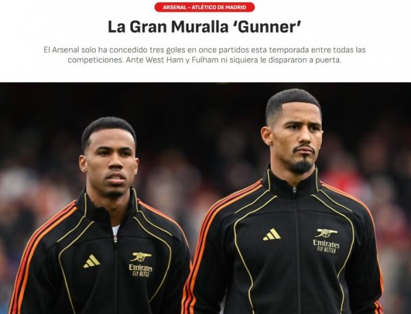 将战马竞！阿斯聚焦阿森纳：防地犹如长城，11场只丢3球号称逆天