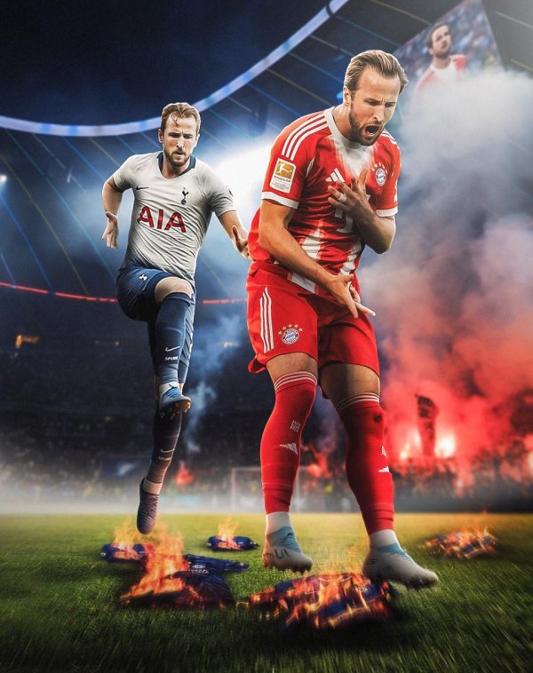 拜仁大腿踢疯了！6场10球3助，场均超2球！凯恩欧冠圆梦不远啦