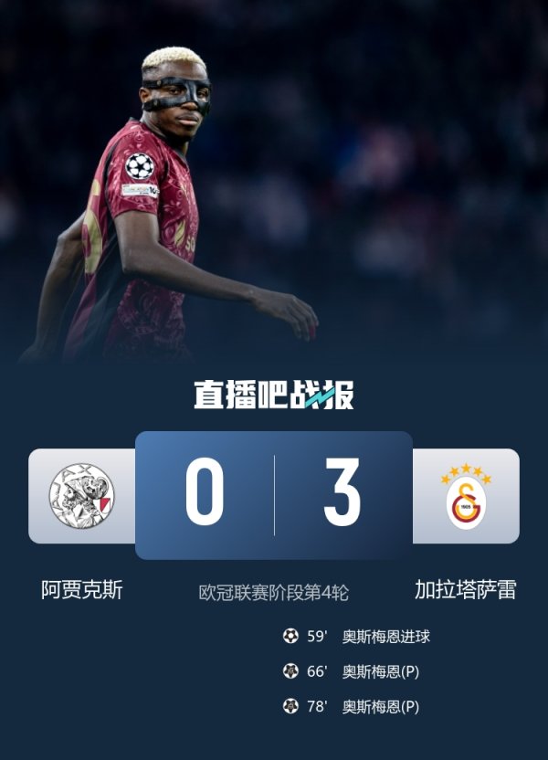 欧战鱼腩？阿贾克斯队史初度际遇欧战7连败