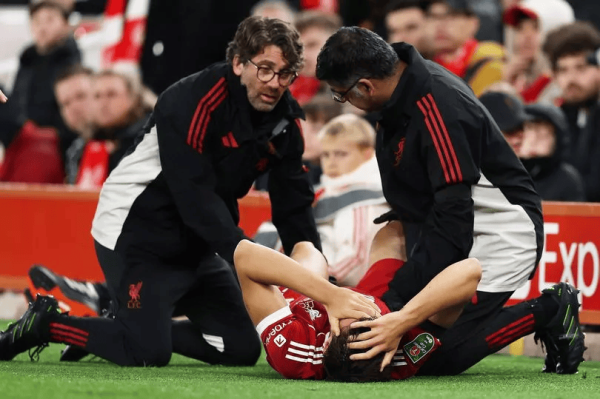 回声报: 莱奥尼伤缺时长预测达数月;赤军仅剩3名正牌中卫